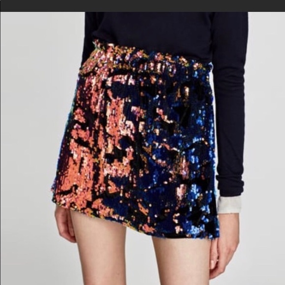 Brand New with tags Zara sequin skirt! - Picture 5 of 7